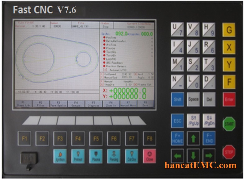 FastCNC V7.6 trên máy cắt CNC EMC